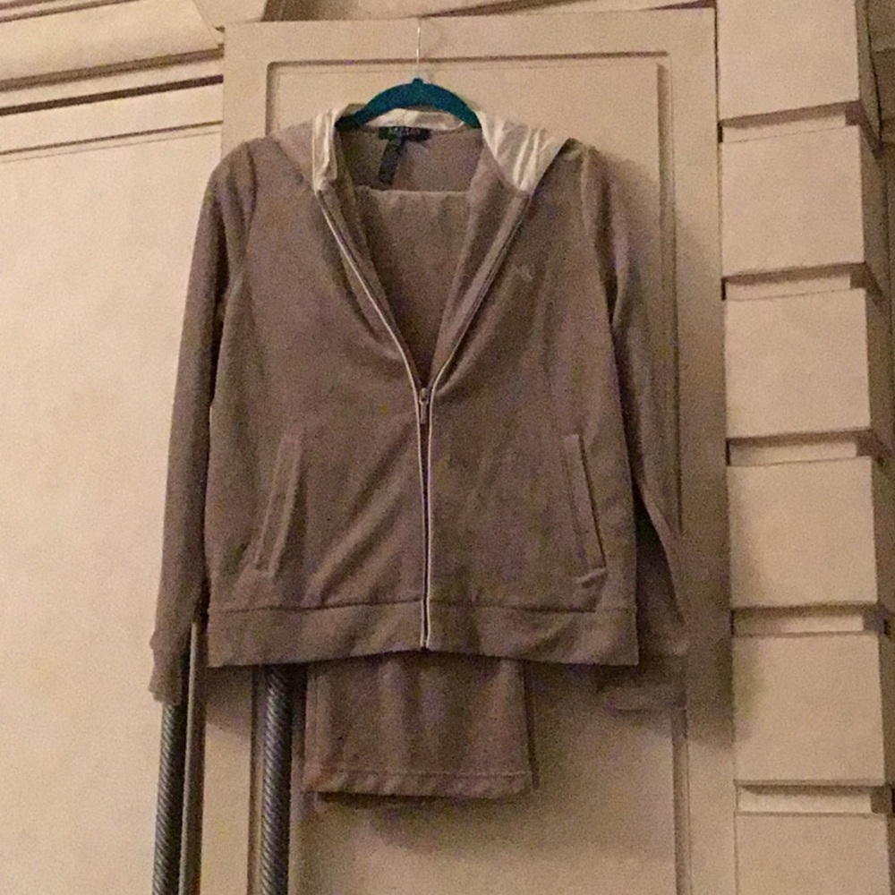 Ralph Lauren tracker suit.